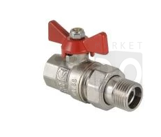 Кран шаровый Valfex 1 1/4" американка латунь