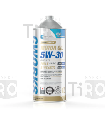 Моторное масло Superia Cworks Diesel Oil 5W-30 DL-1, 1L, Япония