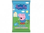 Салфетки влажные Peppa Pig №20 детские 30038 /72/