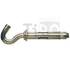 Анкер болт с крюком 10* 60 Анкер болт с крюком 10* 60