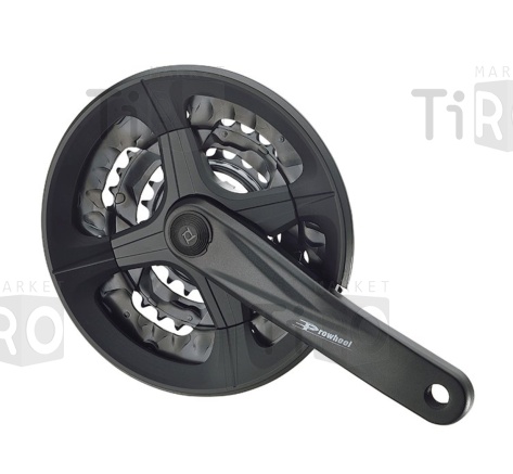 Система Prowheel MTB 10858, 3x9S 22-32-44T, сталь, защита, 170 Система Prowheel MTB 10858, 3x9S 22-32-44T, сталь, защита, 170