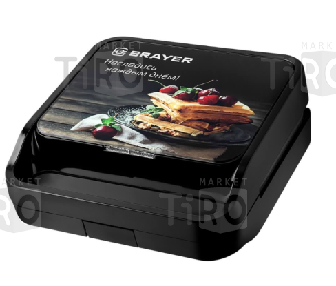 Вафельница электрическая Brayer BR2306, 850Вт, 3 в 1 Вафельница электрическая Brayer BR2306, 850Вт, 3 в 1