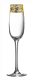 Набор бокалов для шампанского с узором "Канада" TAV468-6435