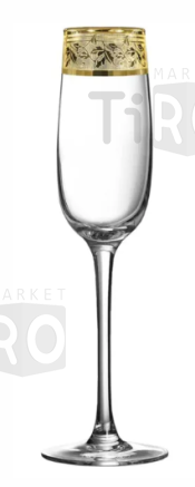 Набор бокалов для шампанского с узором "Канада" TAV468-6435
