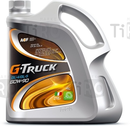 G-Truck 80W90 GL-4/GL-5 (4л) м/трансм мин. G-Truck 80W90 GL-4/GL-5 (4л) м/трансм мин.