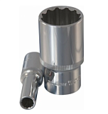 Головка 1/2"DR 112209, торцевая глубокая  9мм, 12-гранная