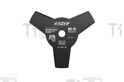 Нож для триммера Rezer ВС-07 230*20*1,8 3-х лучевой