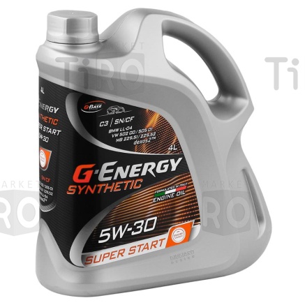 Cинтетическое масло G-Energy Synthetic Super Start 5w30 SN/CF, 205л