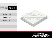 Фильтр салонный Fortech FS-019