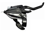 Шифтер-ручка тормоза Shimano Altus 971, EF500, правый, 7 скоростей, индикатор, черный 