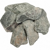 Камни для банных печей "Габбро-Диабаз, обвалованный, в кор. 20кг "Банные штучки"