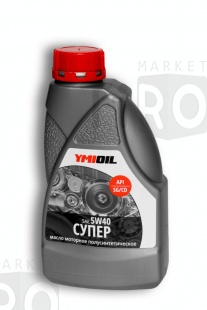 Моторное масло Ymioil Супер 5w-40 SG/CD, 0,9л Моторное масло Ymioil Супер 5w-40 SG/CD, 0,9л