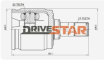 Шрус внутренний Drivestar IC-JH0016-FL, 32x40x27