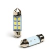 Светодиод 24V, T11x36 S8.5 White 3SMD Star Light 24-600 (10шт)