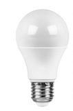Лампа светодиодная Saffit SBA6012, А60, 12Вт, 220В, Е27, 4000К