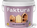 Лак-антисептик Faktura, акриловая основа для защиты древесины, 2,7л орегон