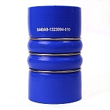 Патрубок силиконовый для МАЗ интеркулера дв.ЯМЗ-650 гофра 5440А9-1323094-010 (d79, l150)