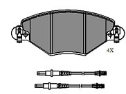 Колодки ADB 3277