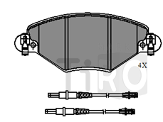 Колодки ADB 3277