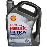Mоторное синтетическое масло Shell Helix Ultra Professional AV-L 0W-30 C2/C3 (5л)
