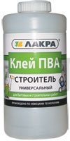 Клей ПВА Лакра строительный-универсальный 4,0кг