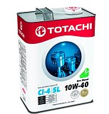 Полусинтетическое масло Totachi Eco Diesel E1304, 10w40, CK-4/CJ-4/SN, 4л