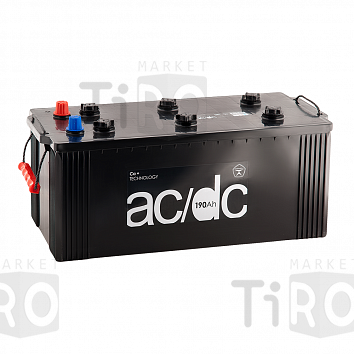 Аккумулятор AC/DC, 6СТ-190.3, R Болт, 1200А, 524х223х223