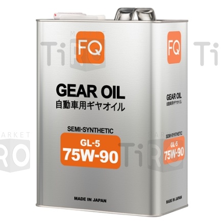 Трансмиссионное масло FQ Gear GL-5, 75W-90, Semi-Synthetic, 1л