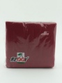 Салфетки "Berry" Премиум бум однослойные 24х24, 400 листов, бордовый