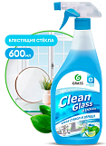 Средство для мытья окон Grass Clean Glass, голубая лагуна, спрей, 0,6л