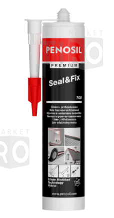 Клей-герметик многофункциональный Seal&Fix 709 белый 290мл