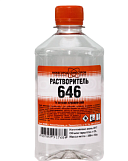 Растворитель 646 0,45л пластик, Акула, ТУ