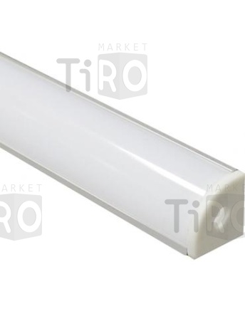 Профиль угловой, для светодиодной ленты, с матовым экраном, 2000*24*10мм FERON CAB272