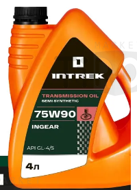Масло трансмиссионное Ingear "Intrek" 75W90 GL-4/5 п/с, 200л