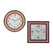 Часы настенный La Decor Chrono с фигурной рамой, 40см, пластик, 2 вида, 1*АА