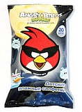Салфетки влажные Angry Birds №20 универсальные 48738 /72/