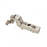 Петля clip-on №5 с доводчиком, 110 градусов, вкладная, никель