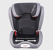 Кресло детское "ОЛИМП ISOFIX" груп. 2/3, от 3 до 12 лет 15-36 кг (черный)