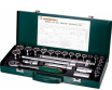 Набор головок торцевых 1/2"DR, 10-32мм, 25 предметов, S04H4125S