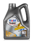 Полусинтетическое масло Mobil Super 3000 XE, 5w30, 4л