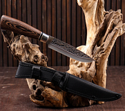 Нож охотничий "Лес" в чехле, 27 см, рукоять микс