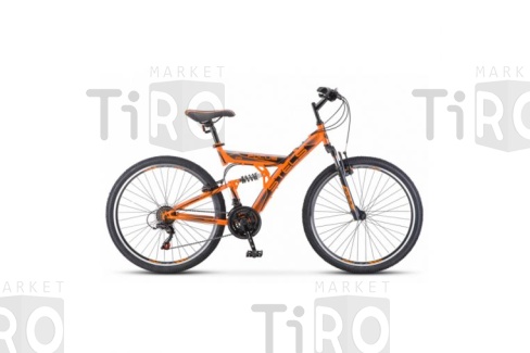 Велосипед Stels Focus 26"V 18-sp, V030 (18" Оранжевый/черный)