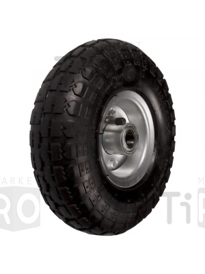 Колесо для тачки с камерой 10" 3,50-4, втулка 16/96мм