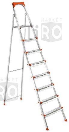 Стремянка 8-и ступенчатая стальная УФУК 122108, Тула