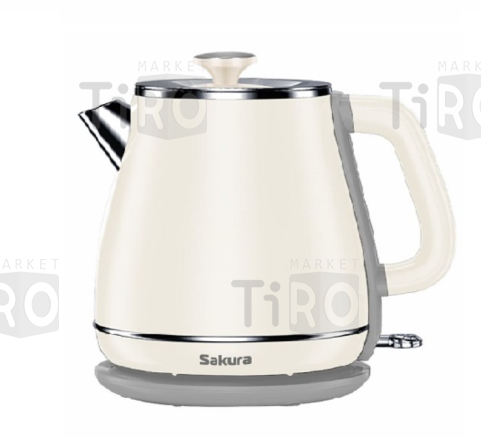 Чайник Sakura SA-2186W, 1,8л, с эффектом термоса, белый Чайник Sakura SA-2186W, 1,8л, с эффектом термоса, белый