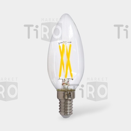 Лампа светодиодная Sweko 17LED-C35-4W-230-3000K-Е14-CL