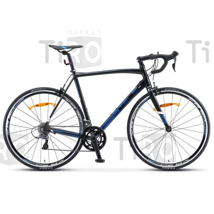 Велосипед Stels V010, XT300 28" (23" Черный/синий)