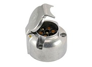 Разъем электрический 12V (розетка, N-type, металл)003RF 0203