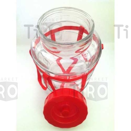 Банка (бутыль) стеклянная 22 литра (с гидрозатвором)