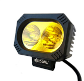 Рабочий свет Zooml WL-5050201H-GY 10-50V 30W 3000-3500К Golden yellow, Osram/2, комбинированный 95x